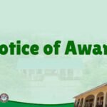 Notice of Award